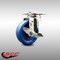 Service Caster 4 Inch 316SS Solid Polyurethane Wheel Swivel Top Plate Caster with Brake SCC SCC-SS31620S414-SPUS-TLB - alternate 4